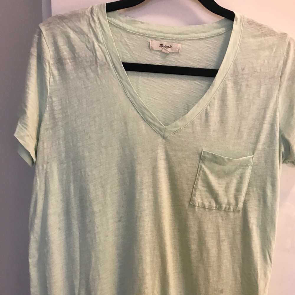 Madewell Seafoam Green T-Shirt